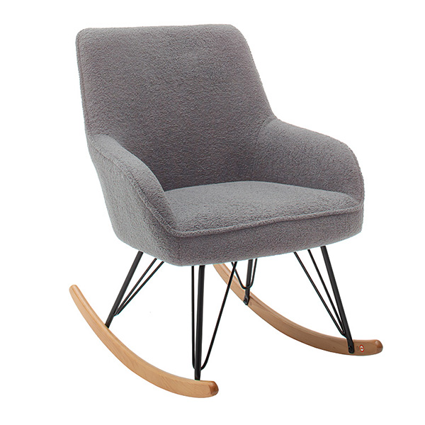 Oran Fotel bujany tkanina szara